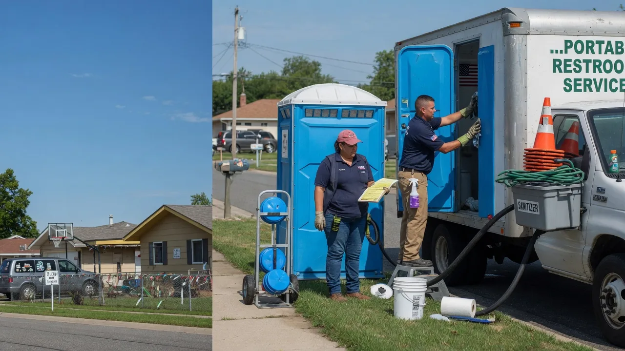 Portable Toilet Rental in Thornton, IL near me